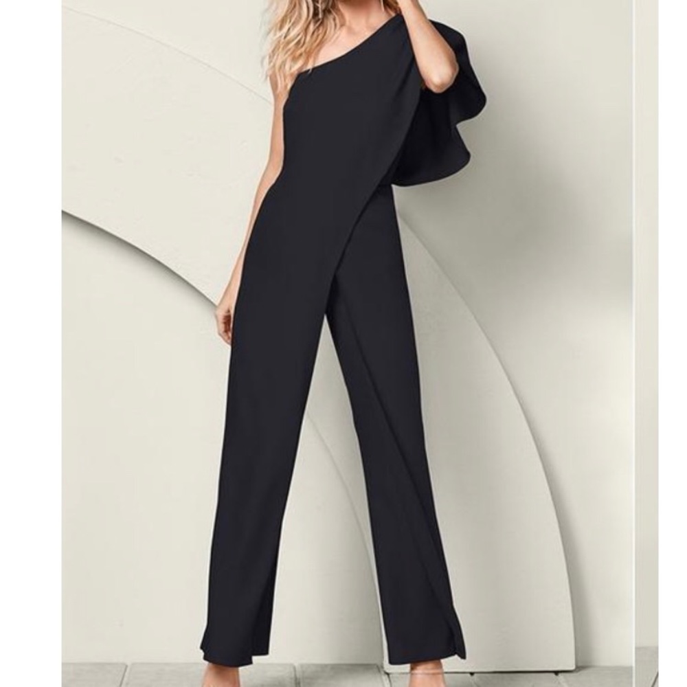 One Shoulder Jumpsuit